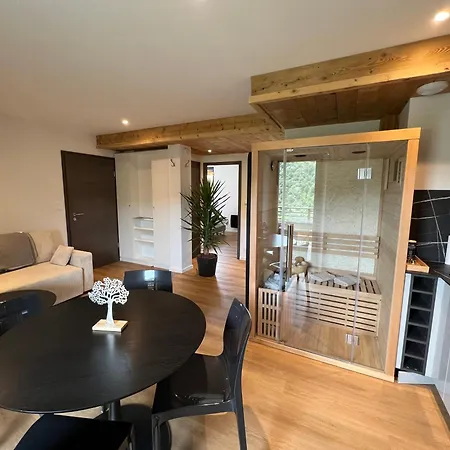 Superbe Neuf Avec Sauna Prive & Terrasse Vue Sur La Montagne