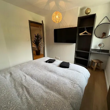 Superbe Neuf Avec Sauna Prive & Terrasse Vue Sur La Montagne Lejlighed *