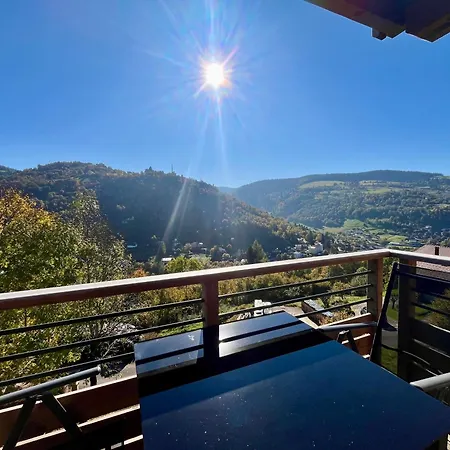 Superbe Neuf Avec Sauna Privé&terrasse Vue Sur La Montagne Apartamento La Bresse